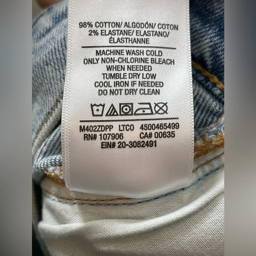 HUDSON Men's Zack‎ Skinny Jean Size 36 Distressed